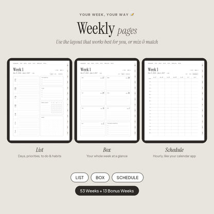2027 Digital Planner