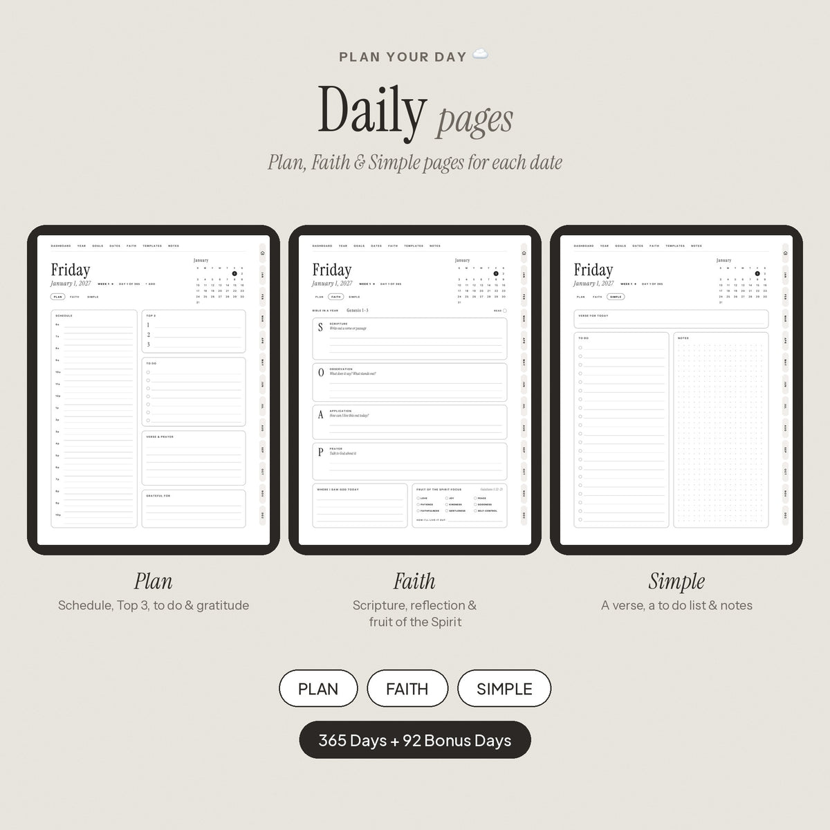 2027 Digital Planner