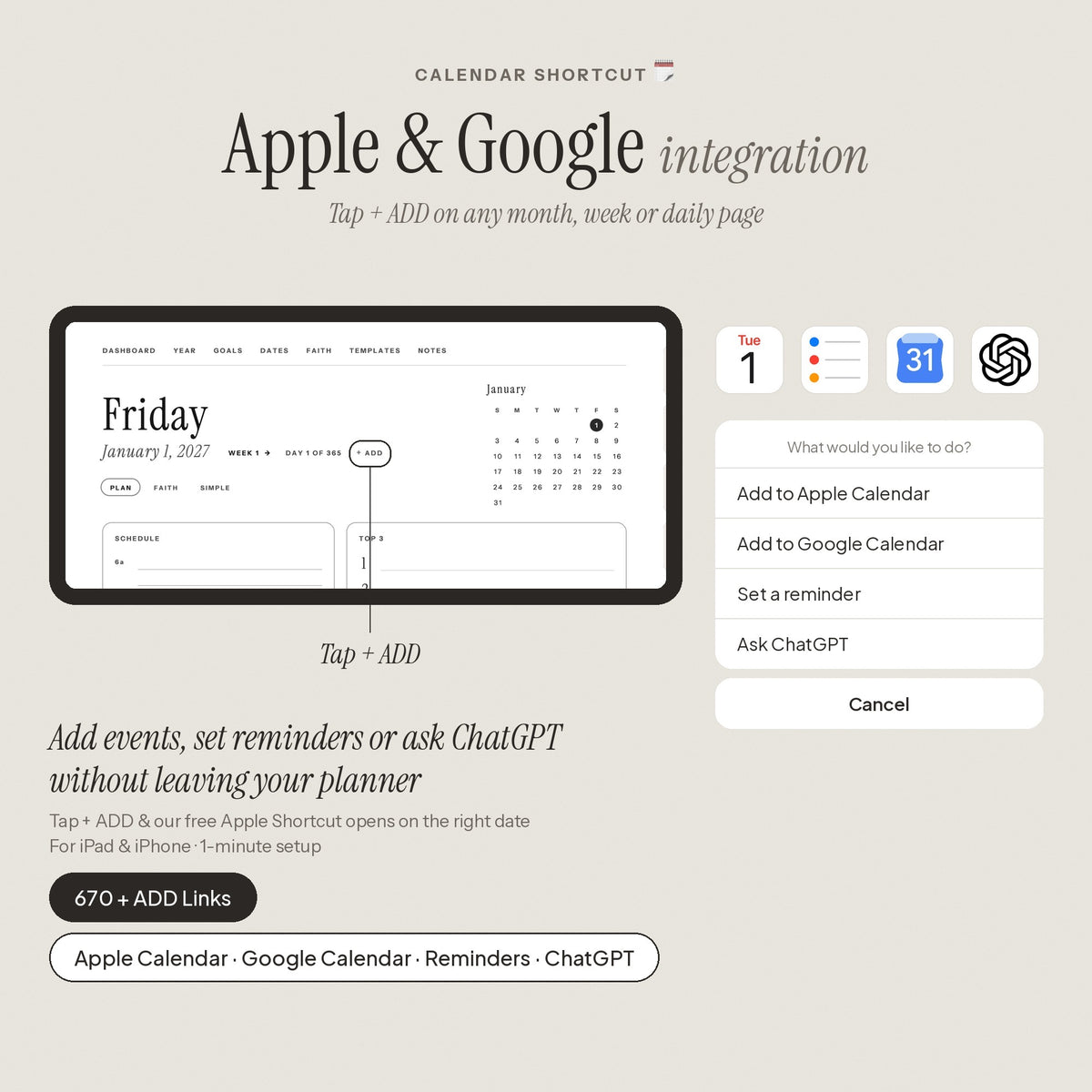 2027 Digital Planner