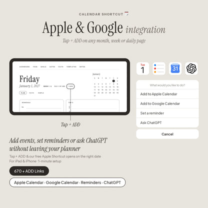 2027 Digital Planner