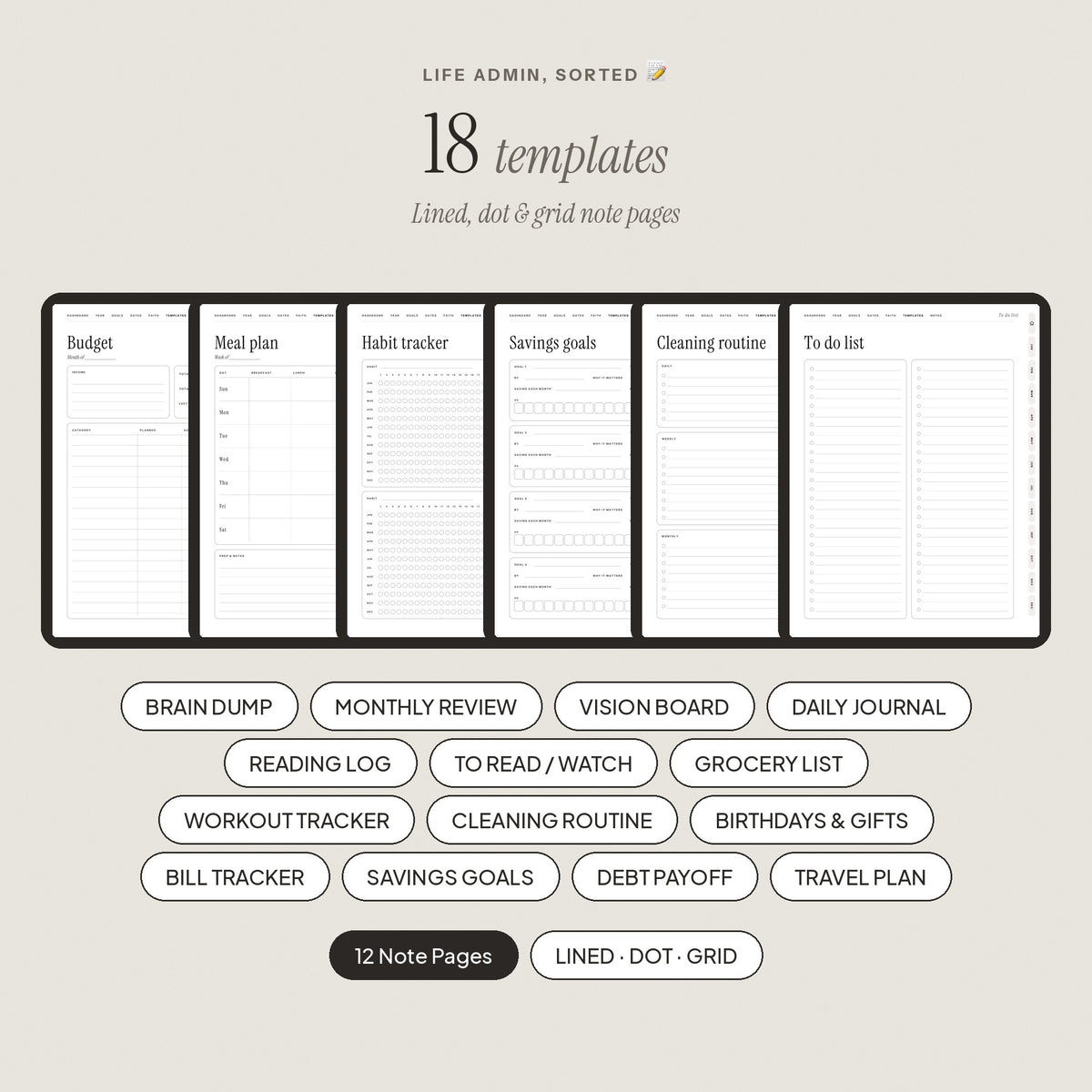 2027 Digital Planner