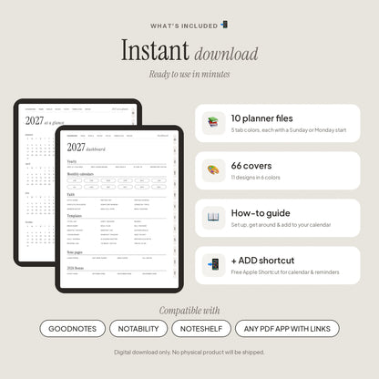 2027 Digital Planner