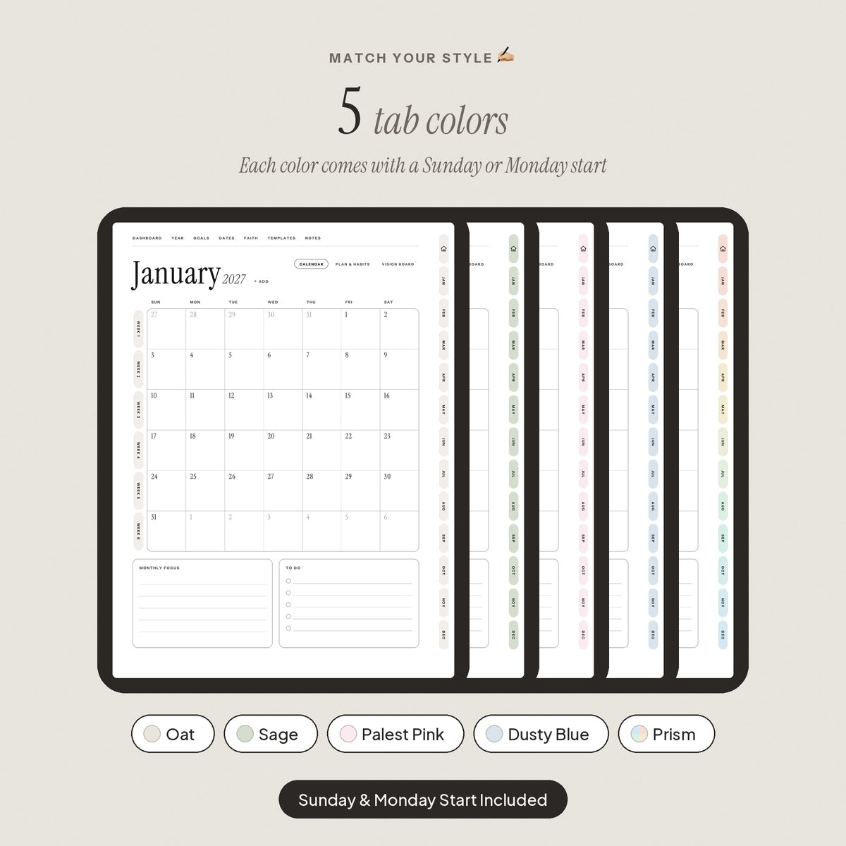 2027 Digital Planner