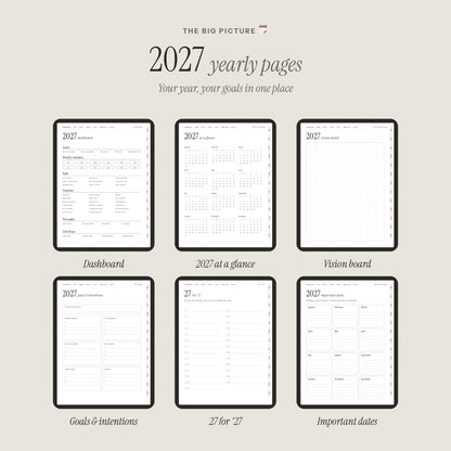 2027 Digital Planner